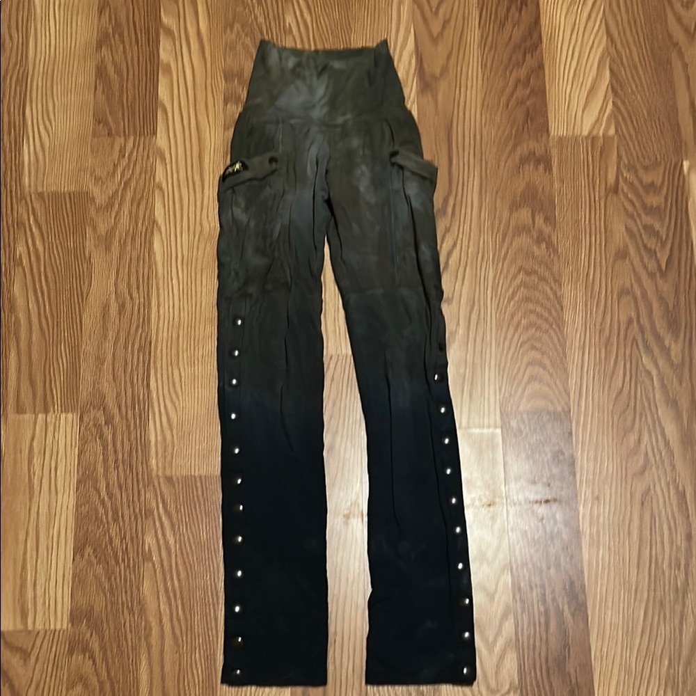 Crossfox hand dyed leggings